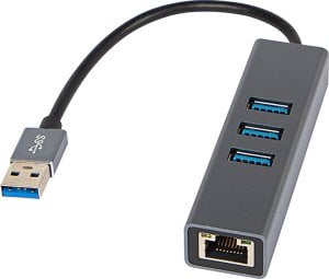 Karta sieciowa Blow 86-064# Karta sieciowa usb-c rj45+3xusb kabel k-06 1