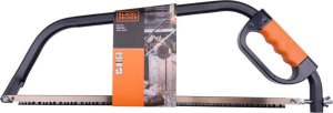 Black+Decker Piła ręczna łukowa kabłąkowa do drewna ogrodowa Black 4