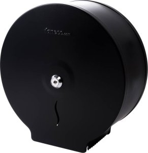 FANECO Pojemnik na papier toaletowy HIT czarny ze stali 2