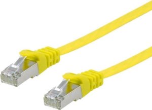 Equip Equip 607667 kabel sieciowy Żółty 0,5 m Cat6a U/FTP (STP) 1