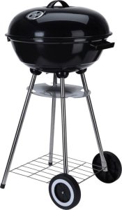 Palenisko ogrodowe BBQ Grill ogrodowy kulisty rex stalowy 46 x 84 cm 3