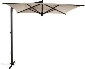 Fim Parasol wspornikowy Olefim Rio ze stojakiem na talerz Krem 256x256x276 cm grafit 1