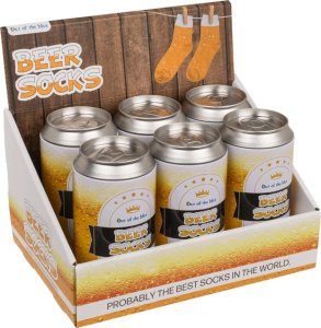 Out of the blue Skarpetki Męskie - PIWO W PUSZCE - Zabawny Prezent dla Chłopaka 9