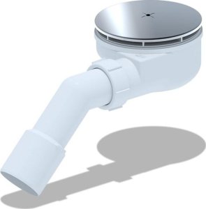 LOW SIPHON FOR SHOWER TRAY 90MM CHROME 1
