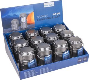 Out of the blue Lampa Kempingowa Biwakowa na Baterie LED - Składana Latarnia Turystyczna 8
