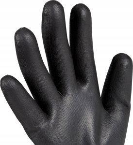 OX-ON handske Black Flex - Finger Coated, str. 9 6