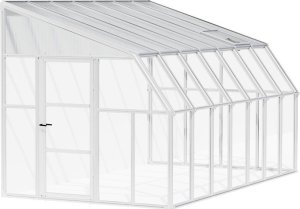 Rion Plastikowa przyścienna szklarnia Sun Room 47 Biały 446 x 258 x 266 cm 1