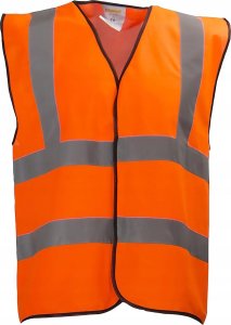Kamizelka ostrzegawcza BEESWIFT, rozm. L, pomarańczowa 2