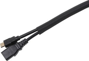 Organizer VivoLink Vivolink VLSC252500 rękawy kablowe Czarny 4