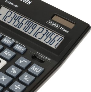 Kalkulator Eleven ELEVEN kalkulator biurowy CDB1601BK czarny 5
