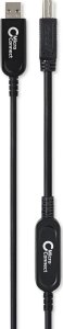 Kabel USB MicroConnect USB-A - USB-B 10 m Czarny (MC-USB3.0AB10OP) 2