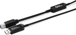Kabel USB MicroConnect USB-A - USB-B 10 m Czarny (MC-USB3.0AB10OP) 5