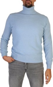 Swetry marki 100% Cashmere model UA-FF12 kolor Niebieski. Odzież męska. Sezon: Jesień/Zima S 1