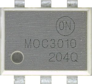 MOC3010 optotriak transoptor DIP6 biały 7,5kV 250V 1