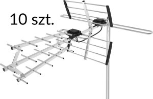 Antena RTV Blow 21-053# Antena  dvb-t atd27s vhf/uhf mux8 pasywna 10-pak 1