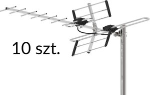Antena RTV Blow 21-054# Antena dvb-t atd31s vhf/uhf mux8 pasywna 10-pak 2