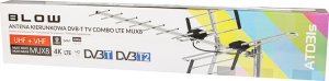 Antena RTV Blow 21-054# Antena dvb-t atd31s vhf/uhf mux8 pasywna 10-pak 3