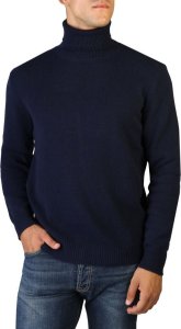 Swetry marki 100% Cashmere model UA-FF12 kolor Niebieski. Odzież męska. Sezon: Jesień/Zima XL 1