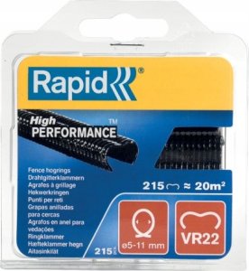 Rapid Coupling staples VR22 215 pcs., zinc, black. 4