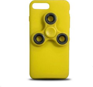 Etui Mirror Spinner do Samsung Galaxy J3 2016 J320 żółty (GSM029376) 1