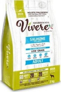 Vivere Dog Medium Adult Salmon 3kg 1