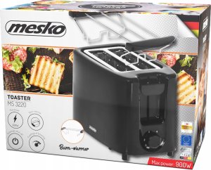 Toster Toster Opiekacz Kanapek 6 Poziomów 900W 2 Kromki 14