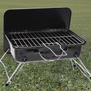 BBQ GRILL TURYSTYCZNY RANGER 35x25,5CM CZARNY 2