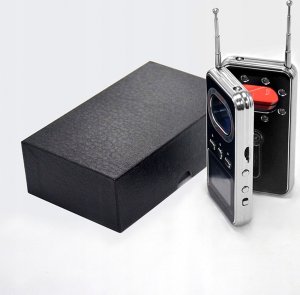 Wykrywacz lokalizator GPS kamer podsłuchów Mking MK8000 2 antenowy 21