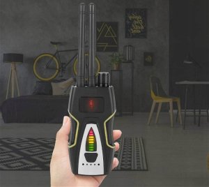 Wykrywacz lokalizator GPS kamer podsłuchów Mking MK8000 2 antenowy 4