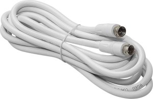 Kabel Blow 4332# Przyłącze wtyk f-wtyk f  3m białe 1