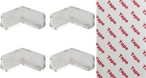 Blow 69-032# Ochraniacze na narożniki 4szt. płaskie przezroczyste 2