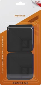 Blow 69-033# Ochraniacze na narożniki 4szt. czarne 3