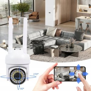 Kamera IP KAMERA IP WIFI OBROTOWA ZEWNĘTRZNA WEWNĘTRZNA HD ŚLEDZENIE RUCHU 2