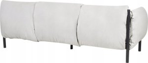 Beliani Sofa ogrodowa 3-osobowa jasnoszara ESPERIA 2