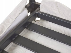 Beliani Sofa ogrodowa 3-osobowa jasnoszara ESPERIA 3