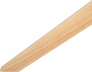 Beliani Zestaw 2 stolików kawowych szklanych jasne drewno VALLEY 13