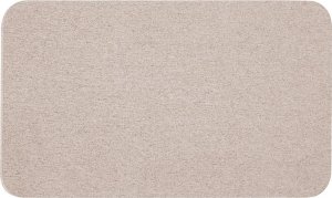 Beliani Przegroda na biurko 80 x 40 cm beżowa WALLY 3