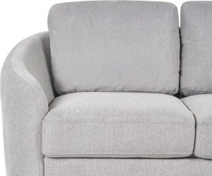 Beliani Sofa 2-osobowa szara TROSA 13