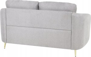 Beliani Sofa 2-osobowa szara TROSA 7