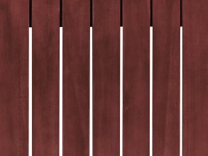 Beliani Sofa ogrodowa z certyfikowanego drewna 2-osobowa mahoniowy brąz TRANI 9