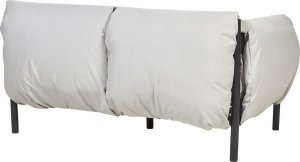 Beliani Sofa ogrodowa 2-osobowa jasnoszara ESPERIA 4