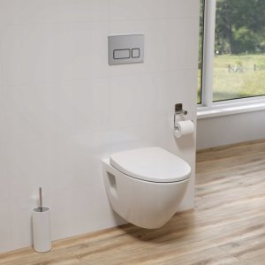 Miska WC Cersanit S701-725 / CERSANIT / MODUO / SET B905 MZ PLUS OVAL CO DESKA MODUO SLIM WRAP DUR WOLNOOPADAJĄCA ŁW / 6