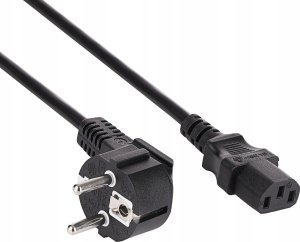 Kabel zasilający Akyga Kabel zasilający Akyga AK-PC-08C CU CEE 7/7 / IEC C13 10m 3