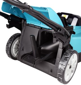 Kosiarka akumulatorowa Makita Makita cordless lawnmower DLM481Z, 36Volt (2x18Volt) (blue/black, without battery and charger, with wheel drive) 17