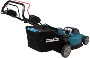Kosiarka akumulatorowa Makita Makita cordless lawnmower DLM481Z, 36Volt (2x18Volt) (blue/black, without battery and charger, with wheel drive) 23