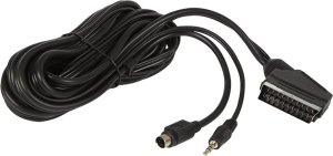 Kabel Blow 6410#                Przyłącze scart-svhs/jack3,5 5.0m` 1