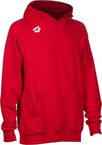 Arena Bluza sportowa z kapturem ocieplana Team Hooded Unisex Sweat Red r.L 8