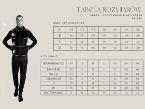 Arena Bluza z kapturem sportowa trening Arena Sweat Panel r.S 13