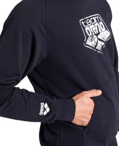 Arena Bluza z kapturem polarowa bawełniana kangurka sportowa Arena Sweat Graphic R.L 7