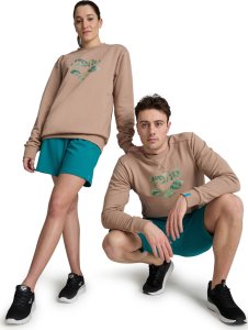 Arena Bluza sportowa z polarem unisex Arena Crew Sweat Logo R.XL 2